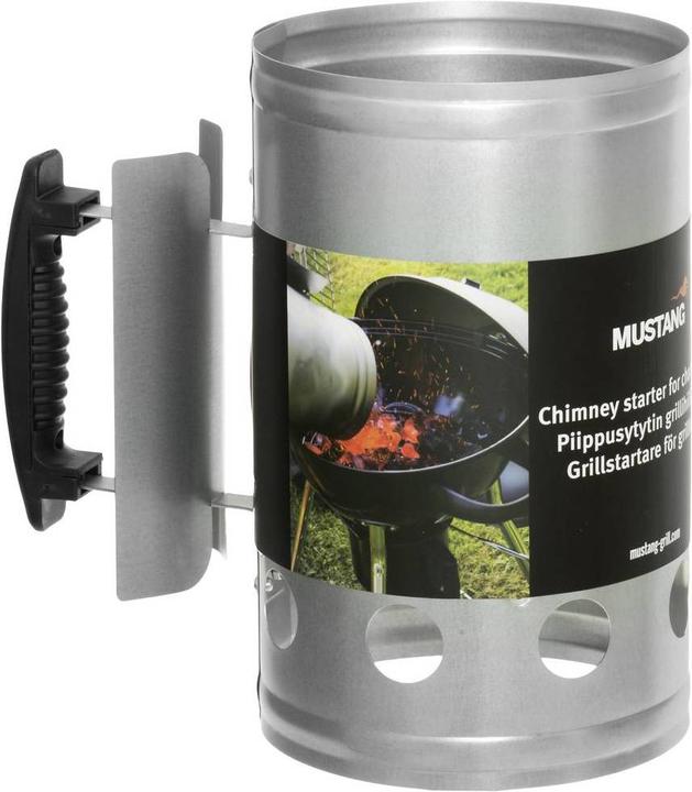 Actual product image Mustang Grill Mustang Fireplace for Charcoal
