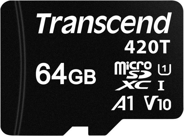 Produktbild Transcend Flash-Speicherkarte (64 GB, microSDXC, U1, UHS-I)