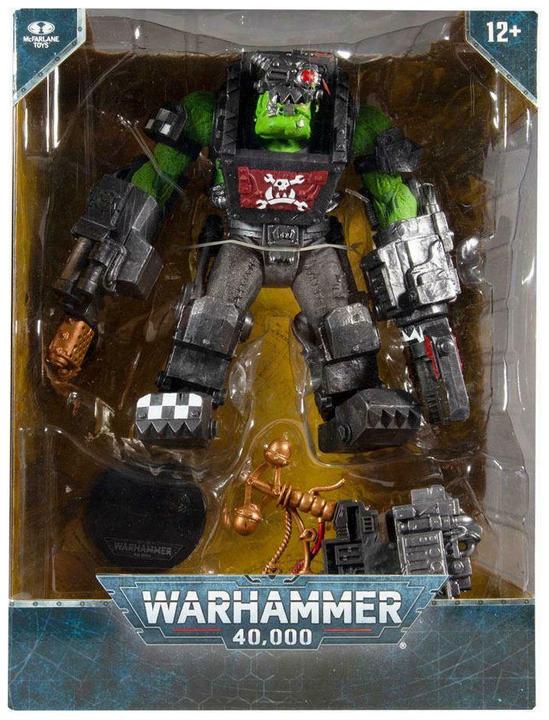 Produktbild McFarlane AF Warhammer 40k Ork Big Mek 30cm