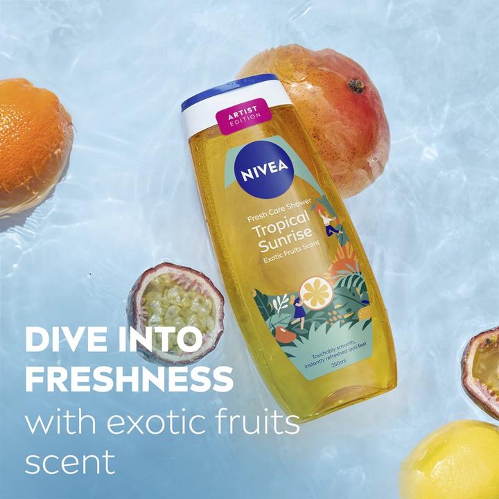 Produktbild NIVEA Exotic Feeling refreshing shower gel 250 ml (250 ml)