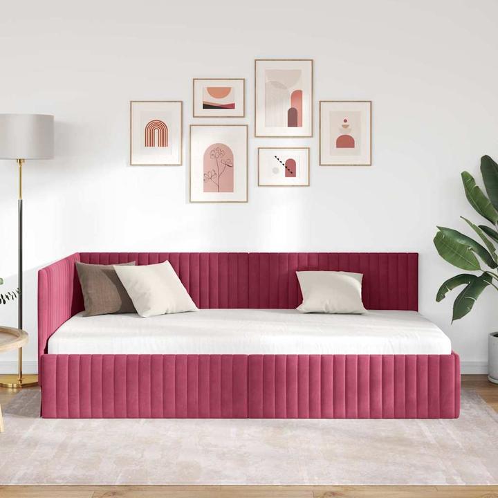 Immagine prodotto vidaXL Samtbettgestell (100 x 200 cm)