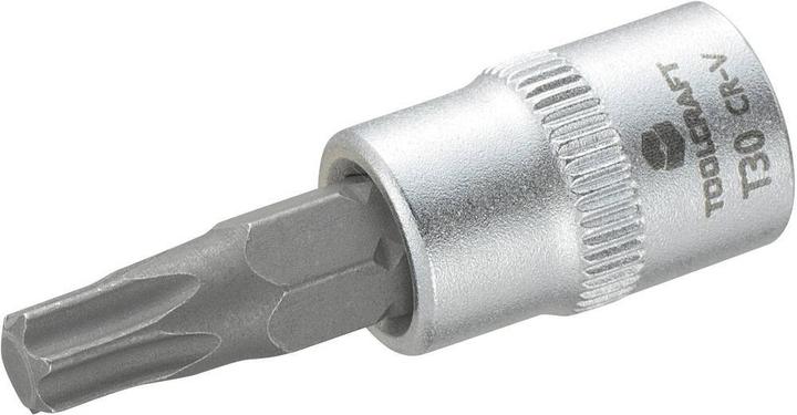Toolcraft Dopsleutel 6,3 mm (1/4″) met T-profiel T30