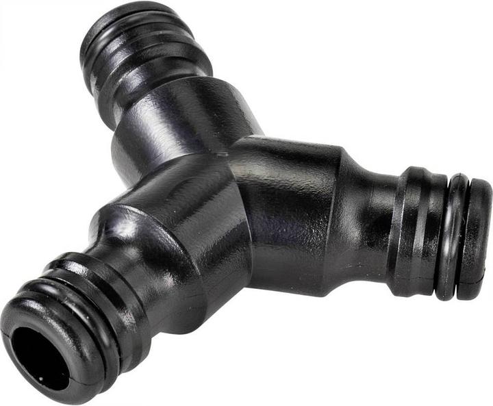 Toolcraft Y-hose connector plastic (Hose connector, 13 mm)