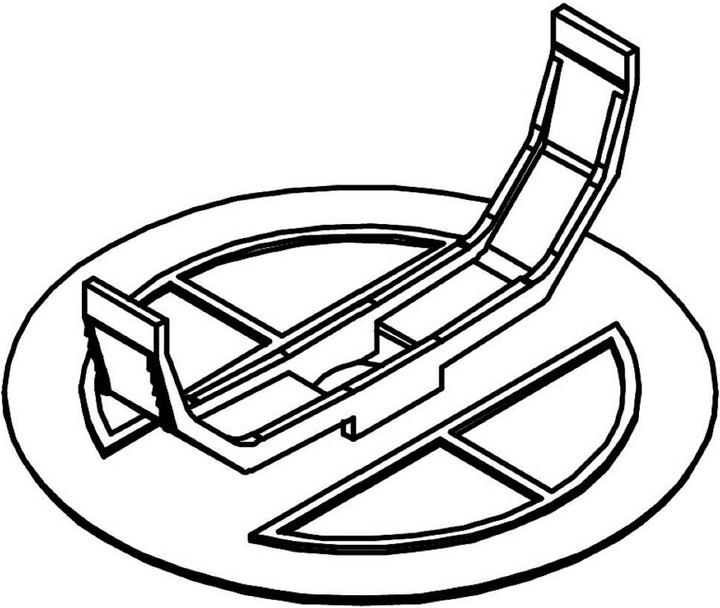 Actual product image OBO Bettermann Spring cover ZA 60-FD