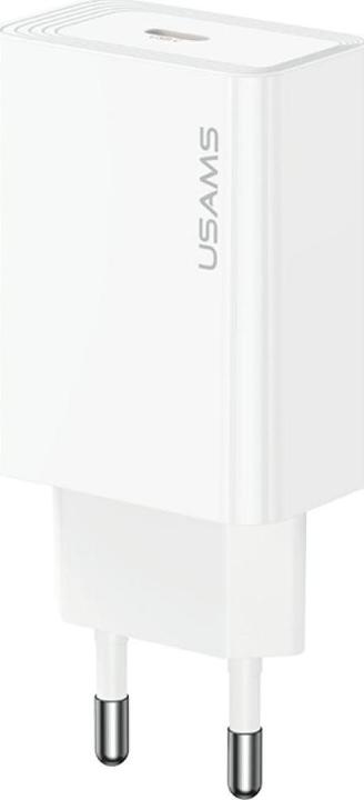 Usams Wall charger T69 30W USB-C white (30 W)
