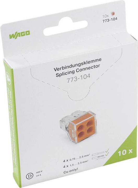 Image du produit Wago Borne de raccordement
