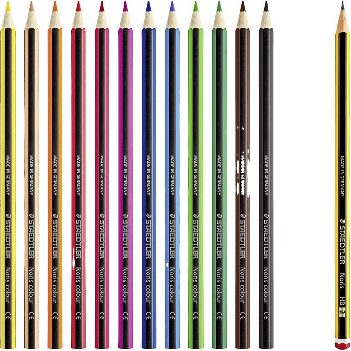 Actual product image Staedtler Noris colour 185 coloured pencils (12 colours, 1 x)