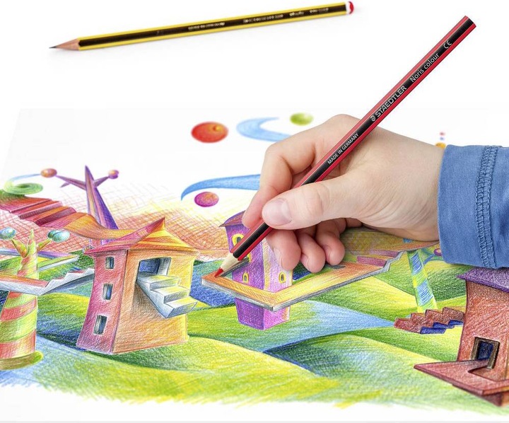Actual product image Staedtler Noris colour 185 coloured pencils (12 colours, 1 x)