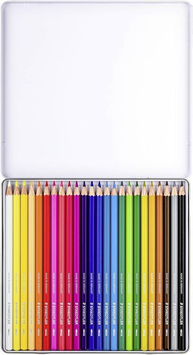 Produktbild Staedtler 146 10C Wasservermalbare Farbstifte (24 Farben, 24 x)