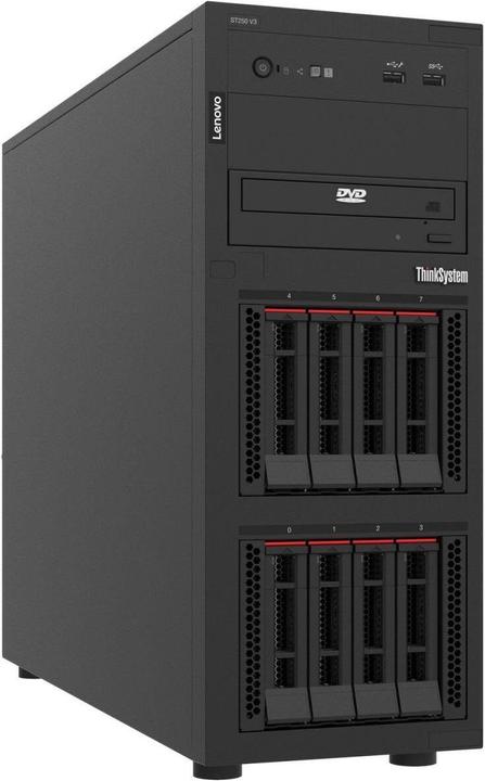 Lenovo ThinkSystem ST250 V3, 2,9 GHz, E-2436, 32 Go, DDR5-SDRAM, 800 W, Tower (32 Go, Serveur de la tour)