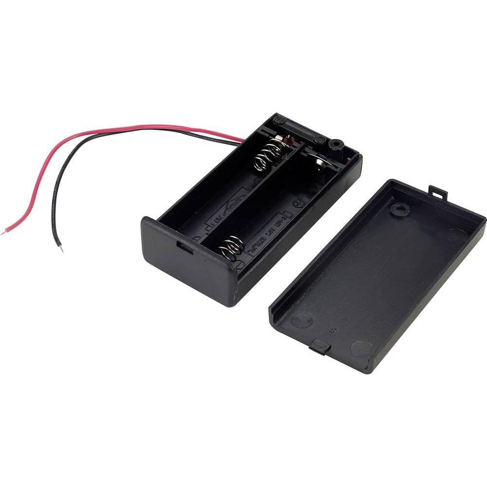 Tru Components Batteriebox, Batterie Zubehör, Schwarz