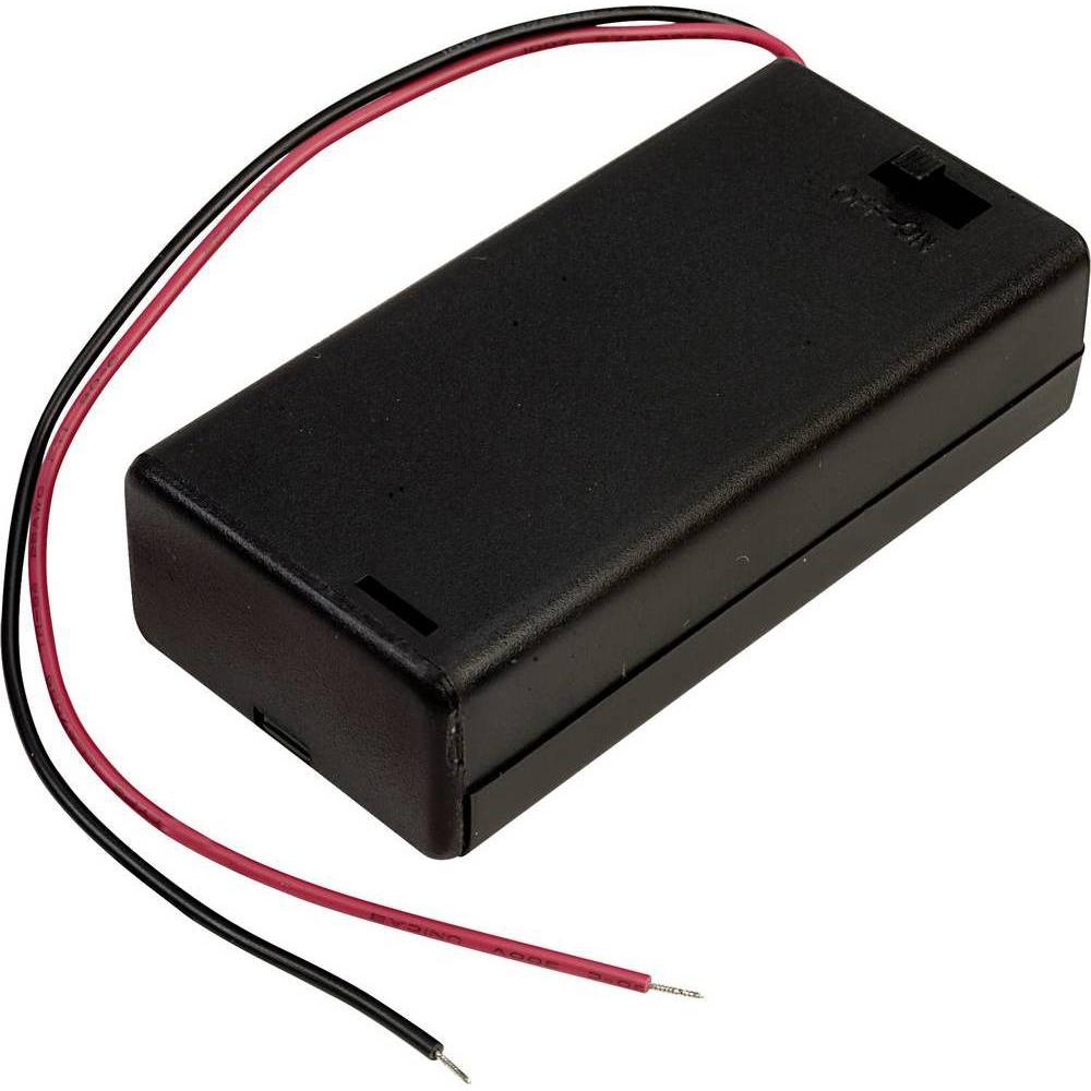 Thumbnail - Tru Components Batteriebox, Batterie Zubehör, Schwarz
