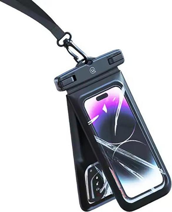 Actual product image Usams Case wodoodporne podwójne 6.7" IP68 czarny/black FSD1401 (YD014)