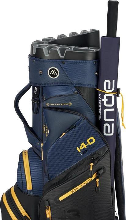 Produktbild Big Max Dri Lite Silencio 3 Cartbag Schwarz/Navy/Corn