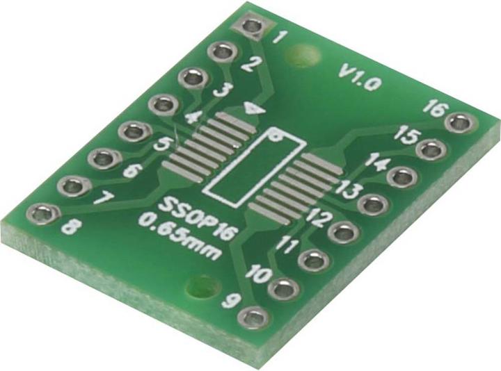 Image du produit Tru Components Carte d'expérimentation SSOP16-L