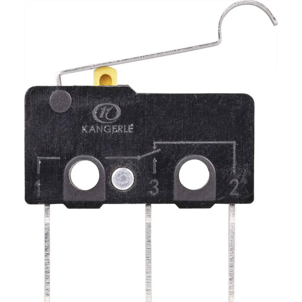 Thumbnail - Tru Components Microschalter mit Hebel KW12-5A-4B, Taster + Schalter