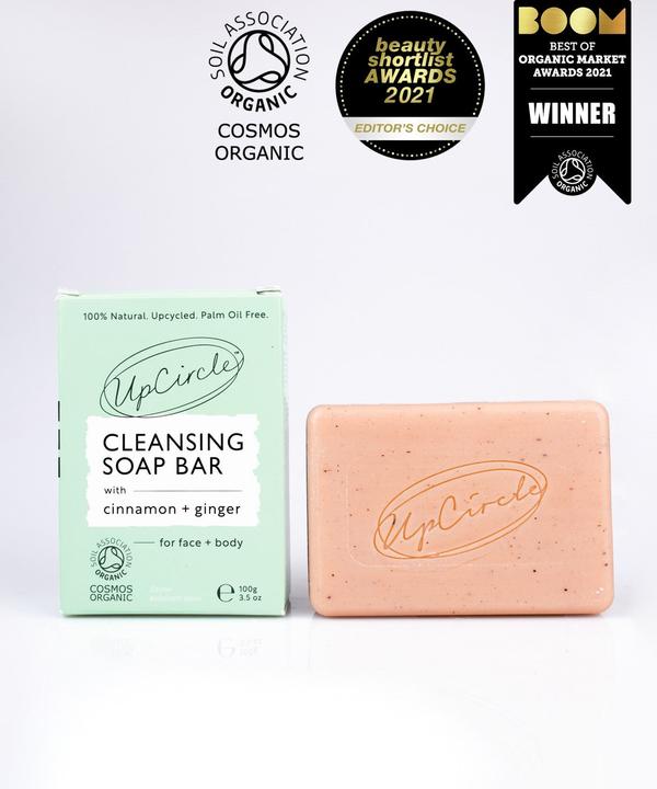 Produktbild UpCircle Soap Bar Cinnamon + Ginger (Hartseife, 100 g)