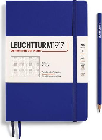 Image du produit Leuchtturm1917 Carnet de notes Medium à pois (145 x 210 mm, Pointillés, Couverture rigide)