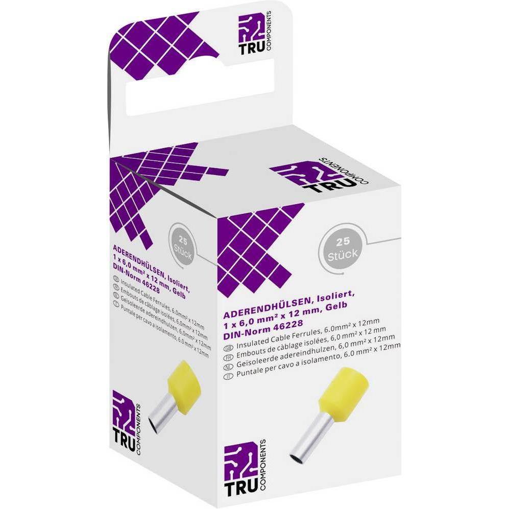 Tru Components, Kabelverbindung, Aderendhülsen-Set - DIN-Norm 46228