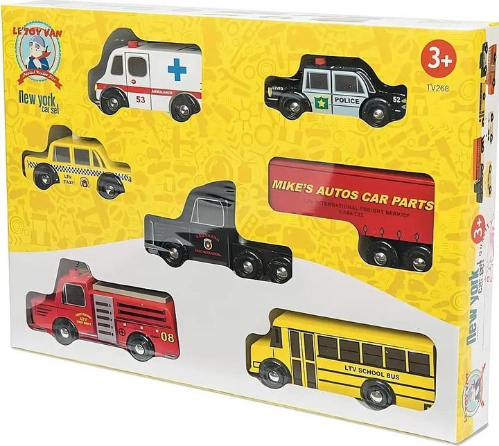 Actual product image Le Toy Van New York Car Set