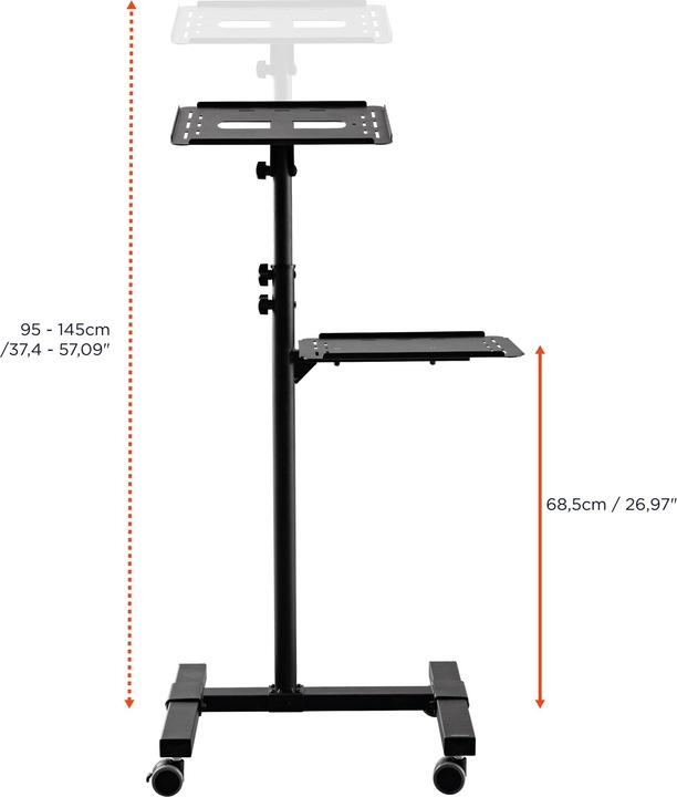 Actual product image Celexon Projection table PT3020 black 1000000406
