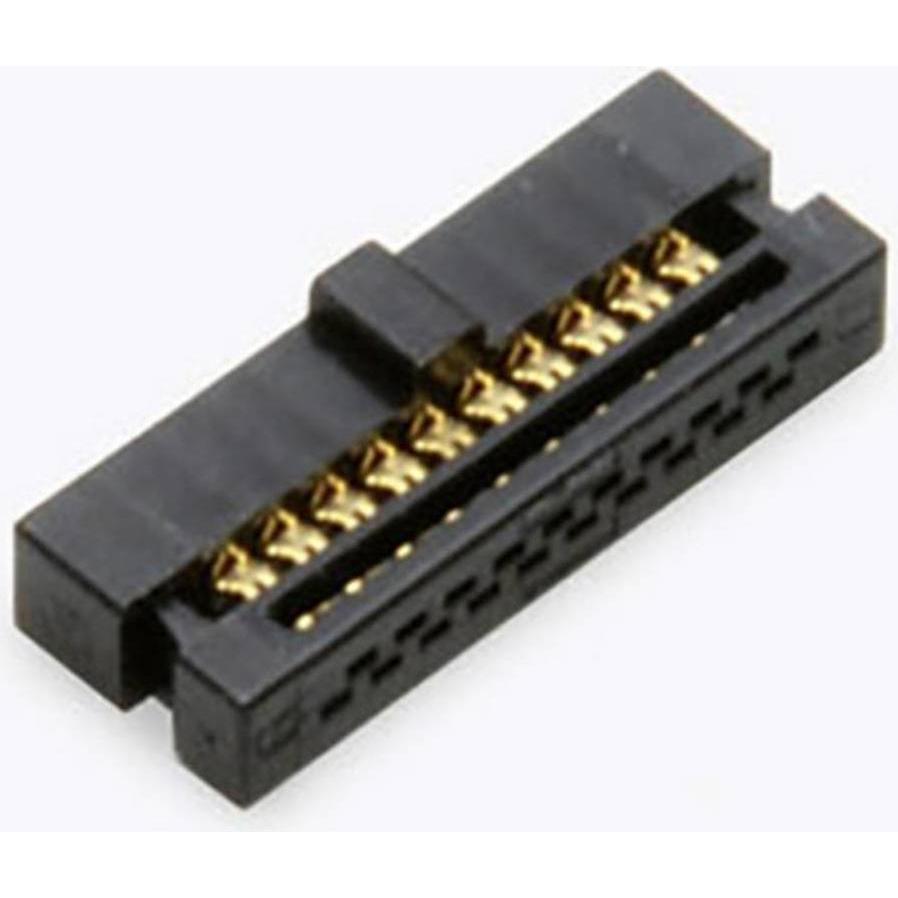 BKL Electronic Pfosten-Steckverbinder, Elektronikkabel + Stecker, Schwarz
