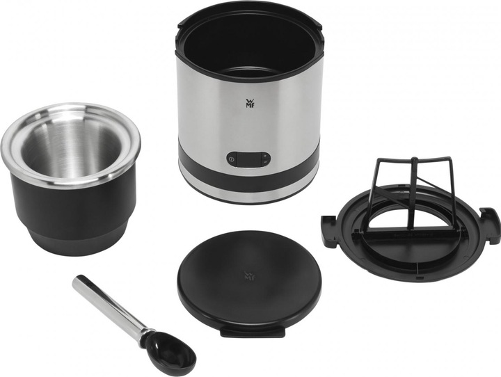 Produktbild WMF KÜCHENminis 3in1 Eismaschine / Ice Maker für Frozen Joghurt, Sorbet und Eiscreme mit Eisportionierer