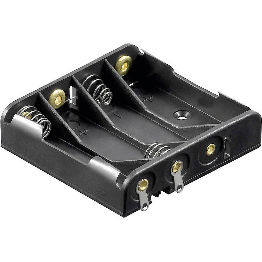 Goobay Batteriehalter, Batterie Zubehör, Schwarz