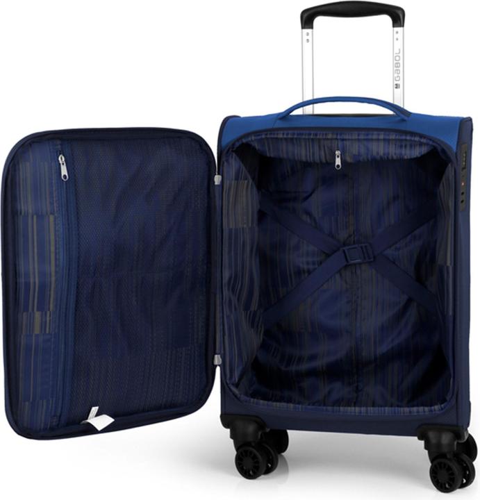 Actual product image Gabol Cloud 4-wheel suitcase set, 3-piece with stretch fold (113 l)