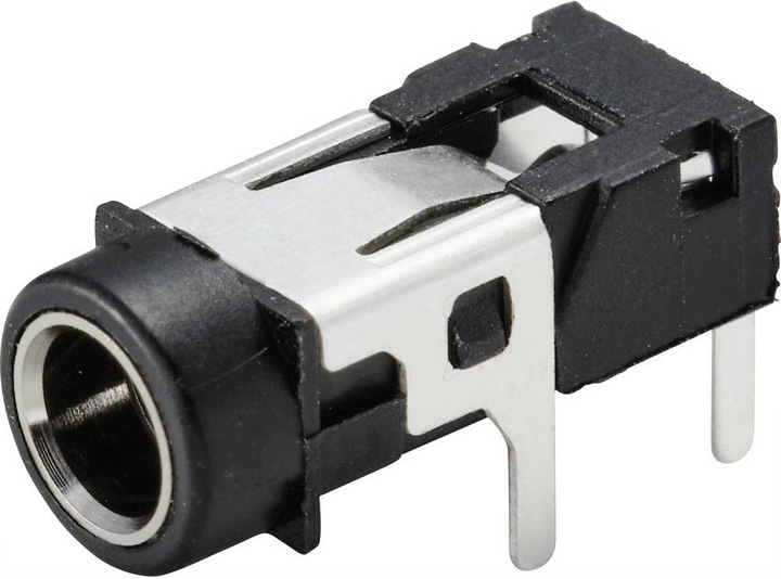 Actual product image Tru Components Jack socket 3.5 mm 3 pole