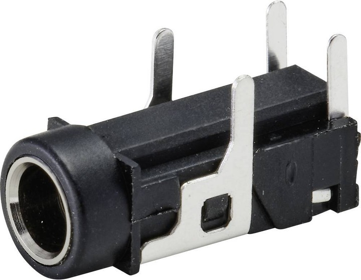 Actual product image Tru Components Jack socket 3.5 mm 3 pole