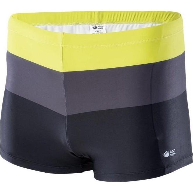 Aquawave, Badeanzug, Strippa, Gelb, Schwarz, (XL)