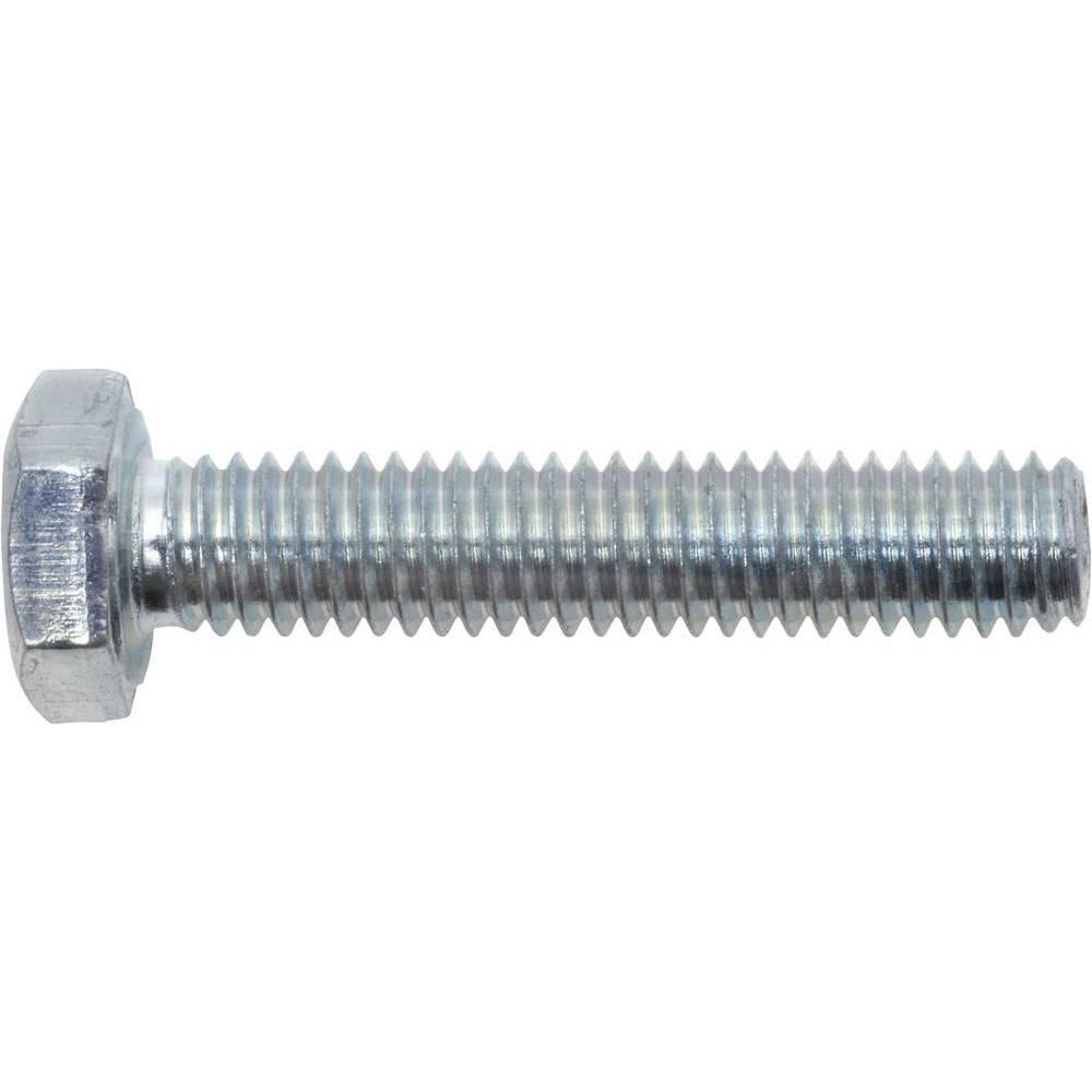 SWG, Schrauben, Gewindeschraube Sechskantkopf M10 x 40 Stahl verzinkt 25 St (25 Schrauben pro Stück)
