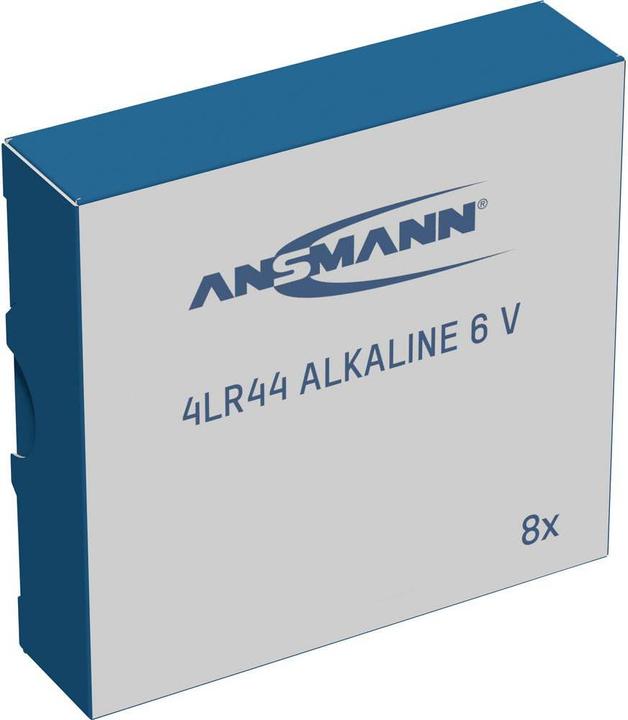 Produktbild Ansmann ANS 1520-0014 - Alkaline Batterie 4LR44 8er-Pack - Batterie - 4LR 44 (8 Stk., LR44)