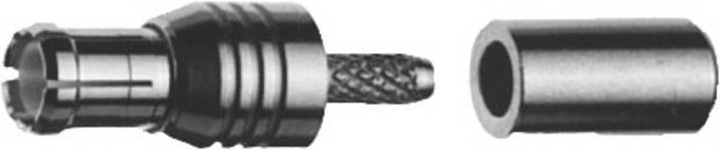 Produktbild Telegärtner MCX-Kabelstecker Crimp G08 crimp/crimp, C2120, G08 (RD-316), Gold (Standard)