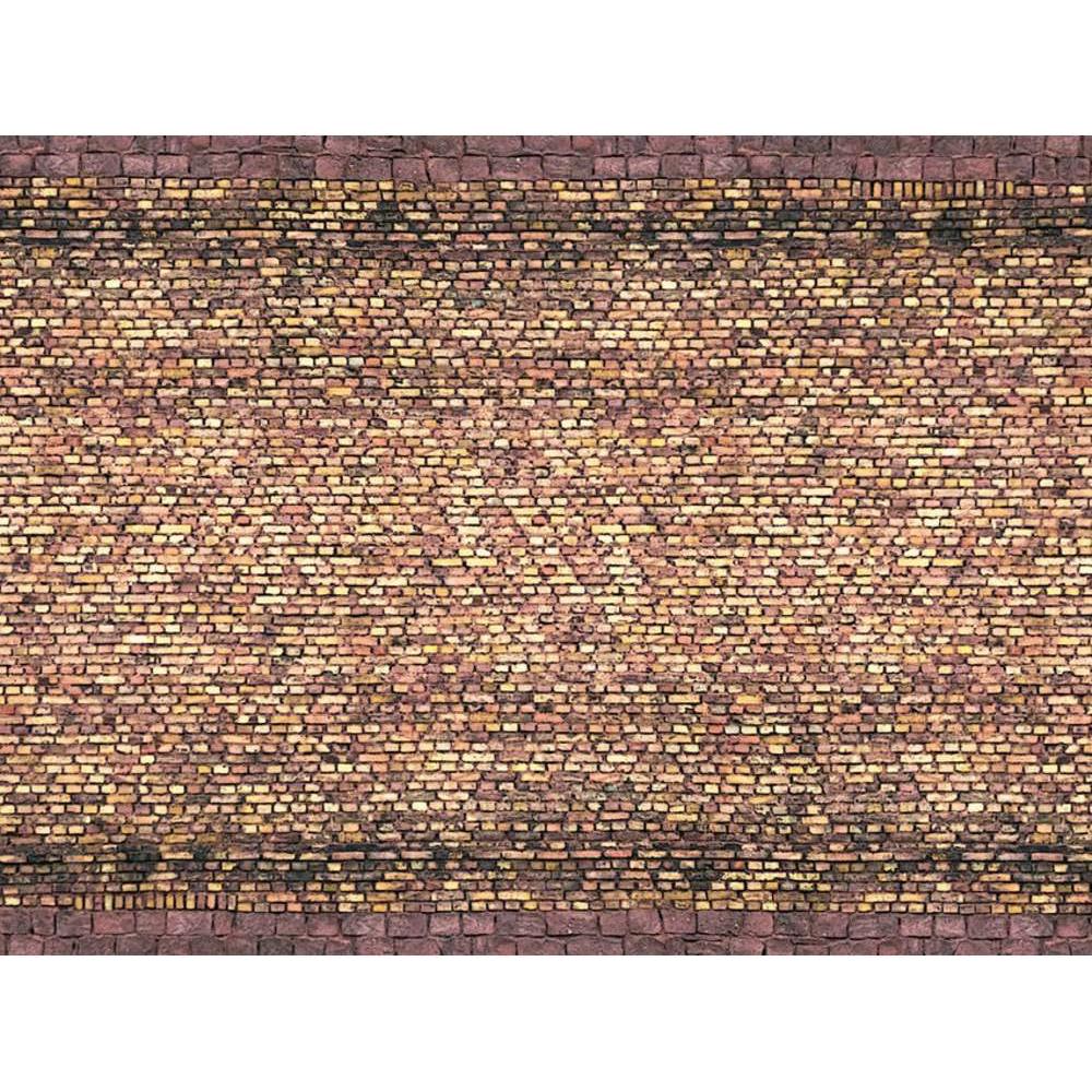 Noch 3D-Kartonplatte Dachziegel /bunt