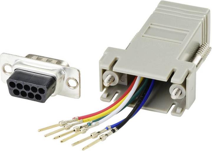 Immagine prodotto Tru Components Adattatore D-SUB Spina D-SUB 9pol.