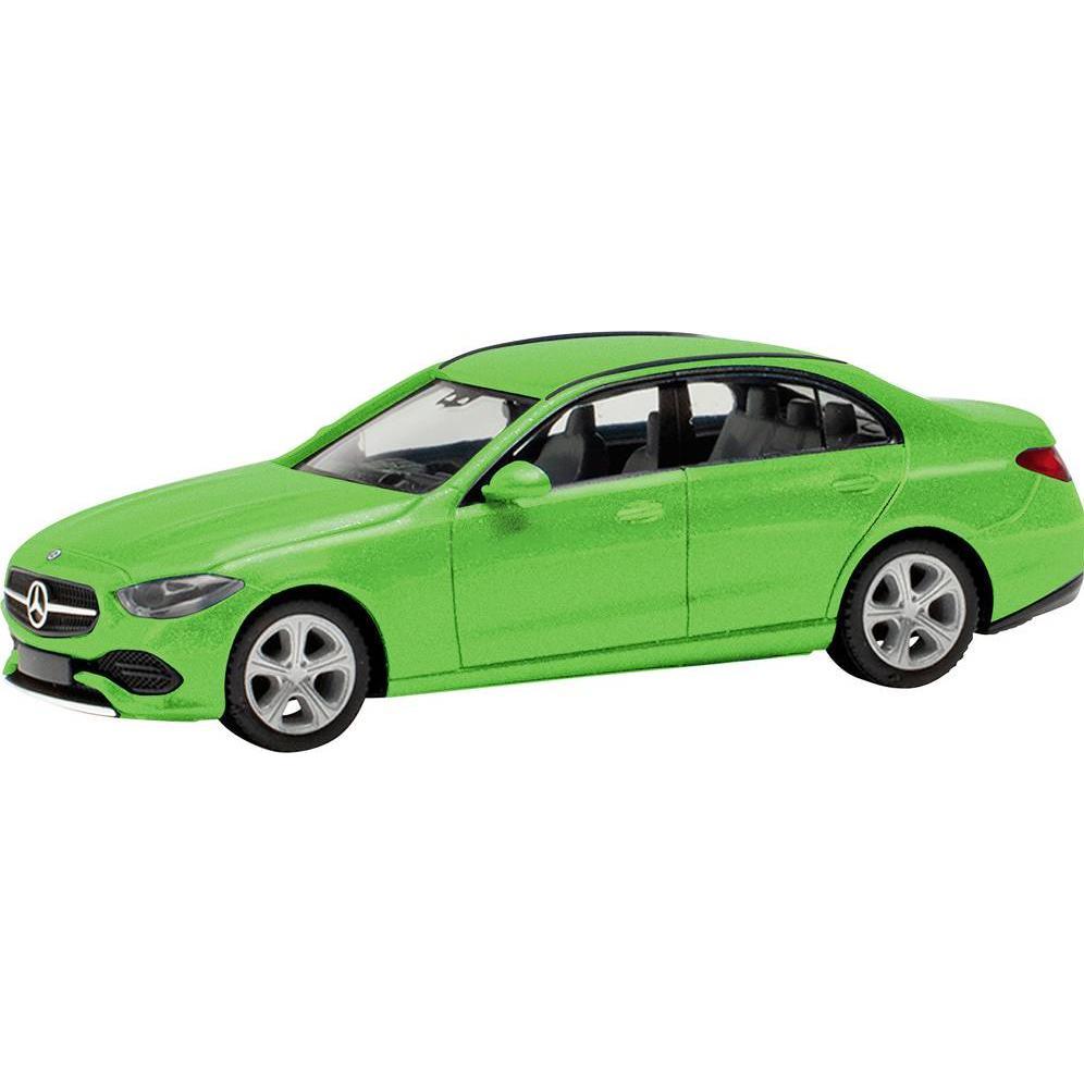 Herpa 430913-003 H0 PKW Modell Mercedes Benz C-Klasse Limousine, Green Hell