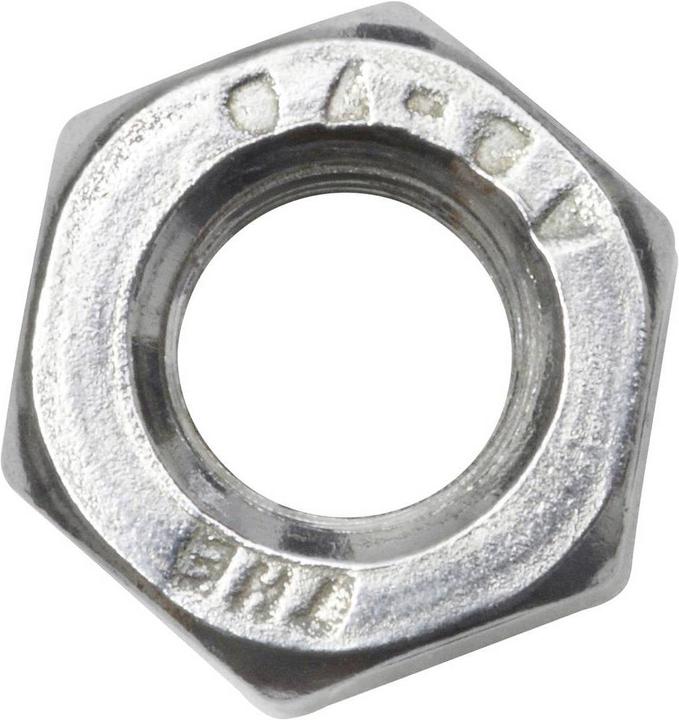 Actual product image SWG Hexagon nut M6 galvanised 100 pcs. (M6)