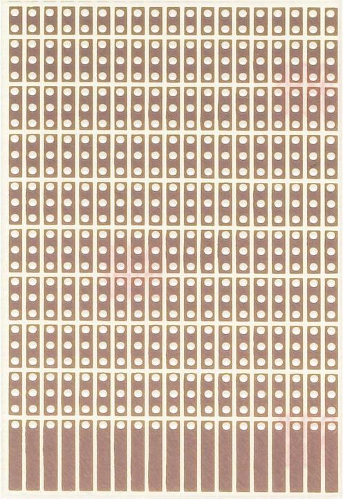 Produktbild Rademacher WR-Typ 908-1 Experimentierplatine Epoxyd (L x B) 80 mm x 50 mm 35 µm Rastermass 2.54 mm Inhalt 1 St. (Platine)