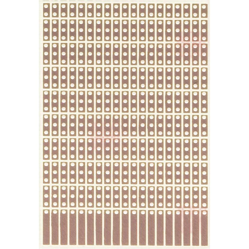 Rademacher WR-Typ 908-1 Experimentierplatine Epoxyd (L x B) 80 mm x 50 mm 35 µm Rastermass 2.54 mm Inhalt 1 St. (Platine...