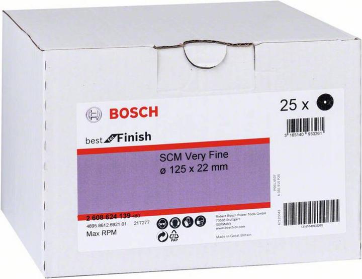 Immagine prodotto Bosch Professional SCM molto fine 125 mm (Molto bene)