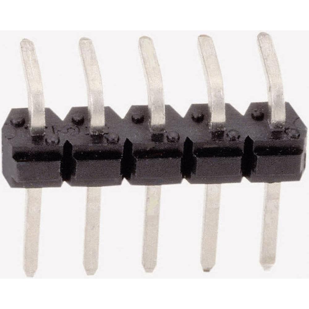 BKL Electronic Stiftleiste RM 2.54 mm, Elektronikkabel + Stecker, Schwarz