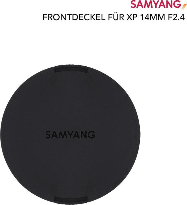 Produktbild Samyang Frontdeckel für XP 14mm F2,4 (77 mm)