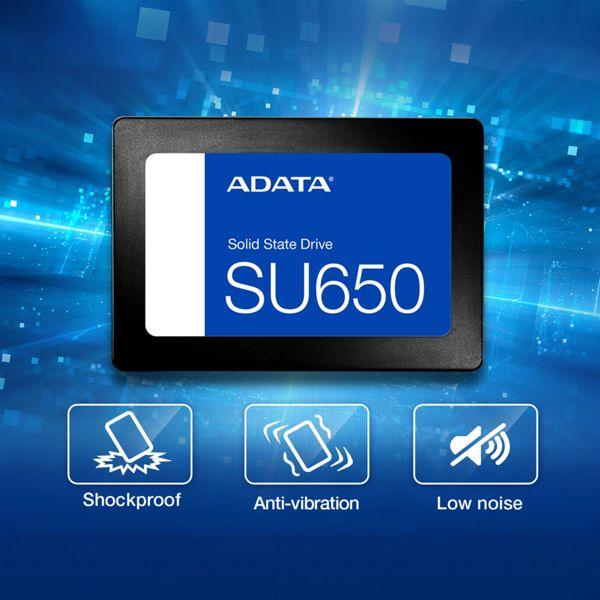 Productafbeelding Adata Dysk SSD Ultimate SU650 1 TB 2,5" SATA III (ASU650SS-1TT-R) (1000 GB, 2.5")