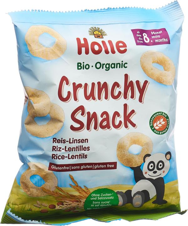 Image du produit Holle Bio-Crunchy Snack Reis Linsen (25 g)