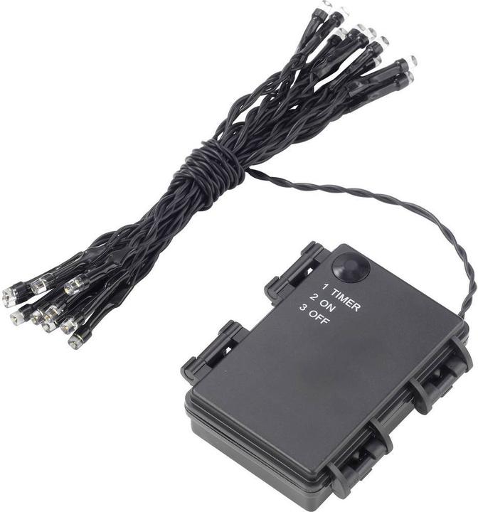 Image du produit Sygonix Guirlande lumineuse LED 20 watts diodes fonctionnant sur piles (2.40 m)