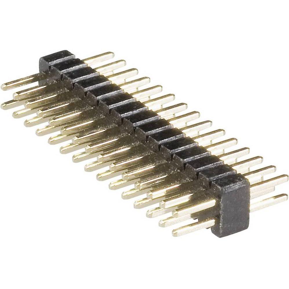 BKL Electronic Stiftleiste, Elektronikkabel + Stecker, Schwarz