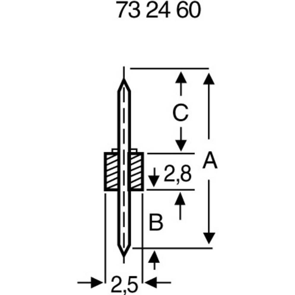 Thumbnail - BKL Electronic Stiftleiste RM 2.54 mm, Elektronikkabel + Stecker, Schwarz
