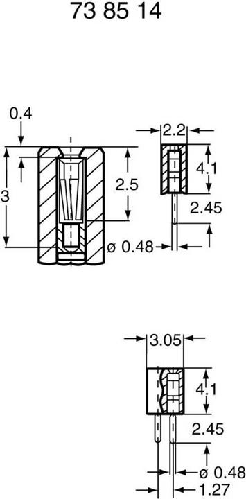 Actual product image BKL Electronic Female connector